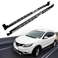FootBoard / side step OEM SQUARE STYLE for NISSAN QASHQAI 2014+ _ car / accessories